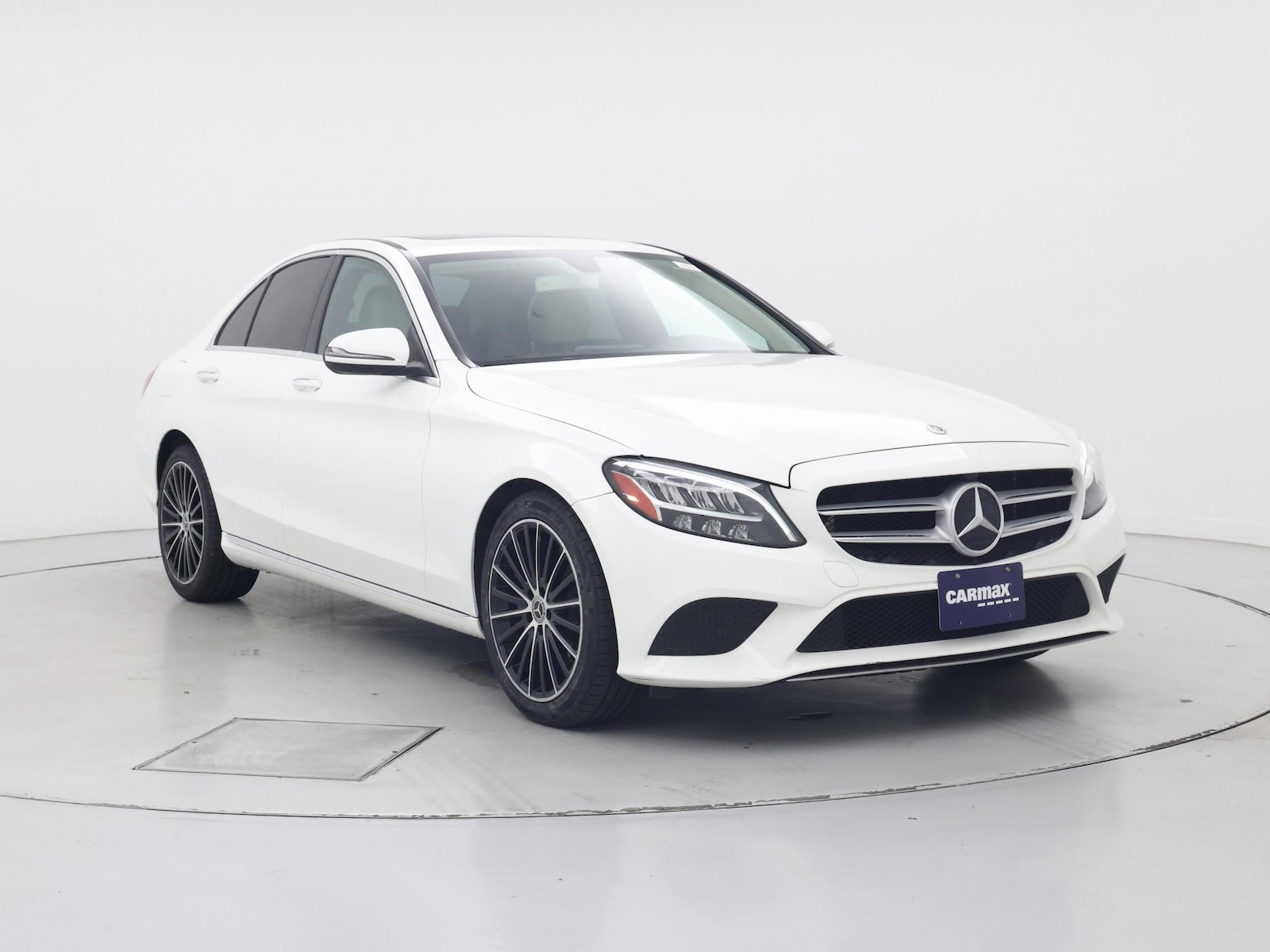 mercedes-benz c-class sedan 2019 WDDWF8DB4KR460981 image
